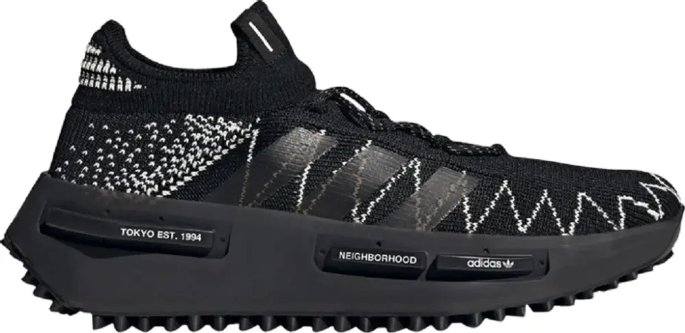 Giày Adidas NMD S1 x Neighborhood ‘Black’ ID4854
