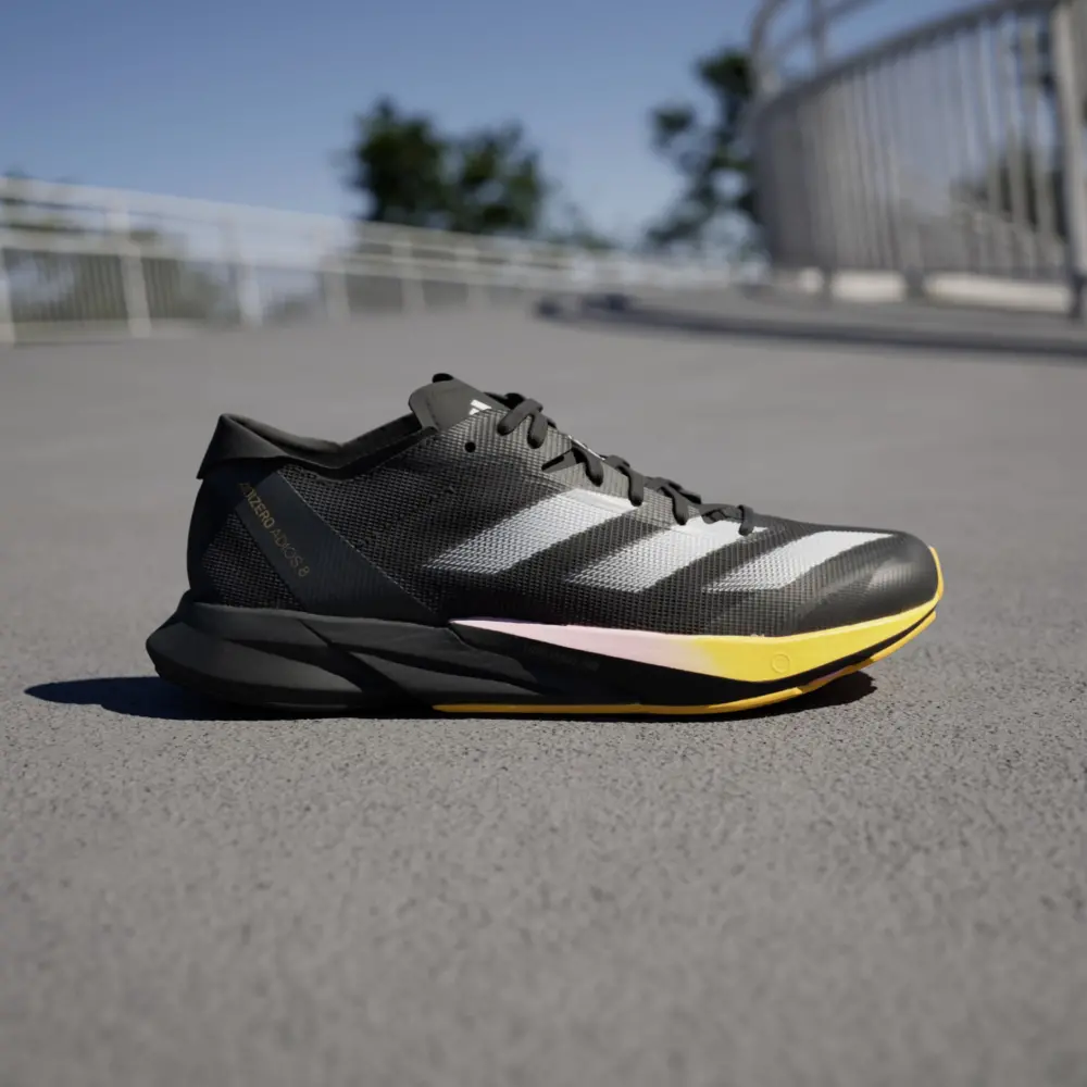 Alternative view of Giày Adidas Adizero Adios 8 ‘Black Yellow’ IG1540