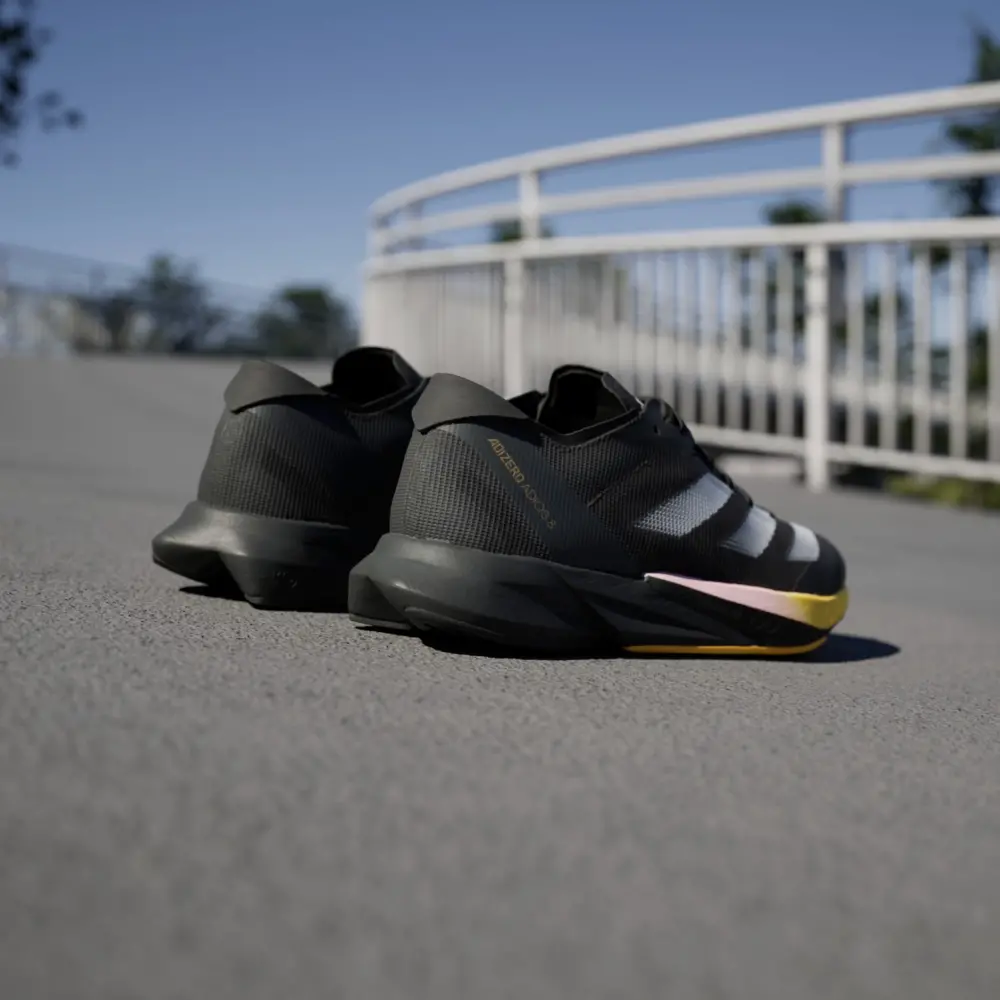 Giày Adidas Adizero Adios 8 ‘Black Yellow’ IG1540 - Ảnh 4
