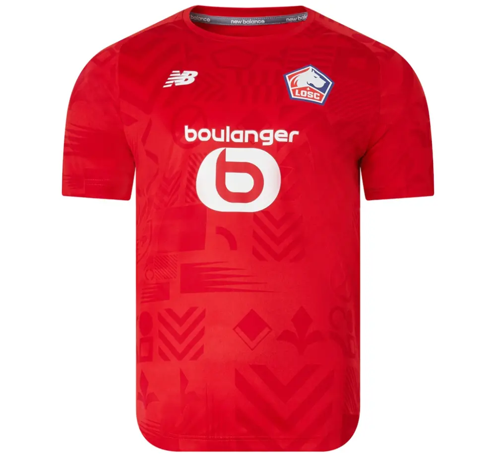 Áo Asics Lille LOSC Match Jersey ‘Red’ MT231367-HME