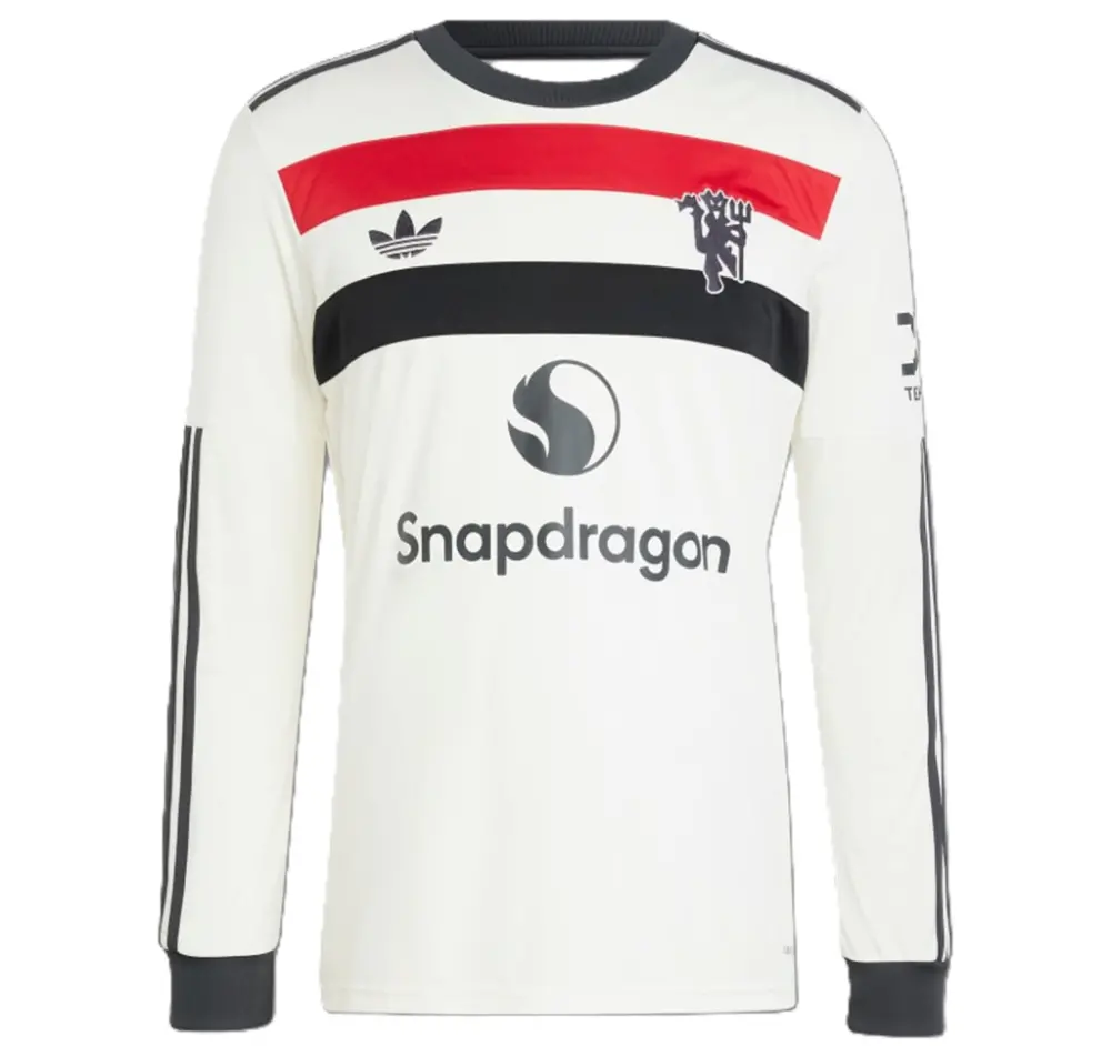 Áo Adidas Manchester United 24/25 Long Third Jersey ‘White’ IY7810