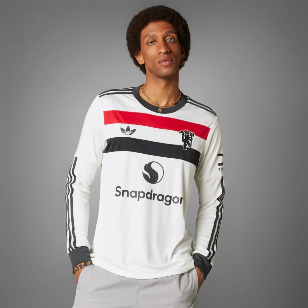 Alternative view of Áo Adidas Manchester United 24/25 Long Third Jersey ‘White’ IY7810