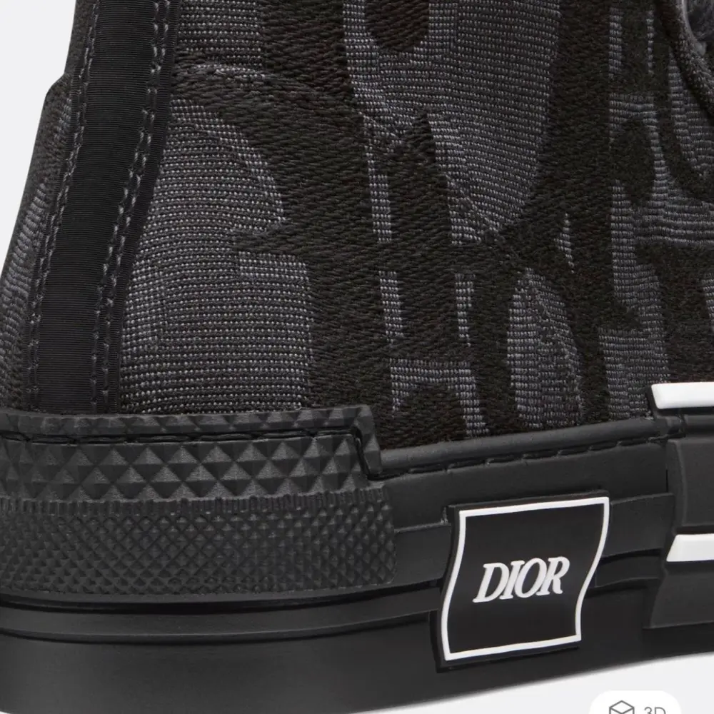 Giày Dior B23 High-top Sneaker ‘Black’ 3SH126ZXX-H969 - Ảnh 3