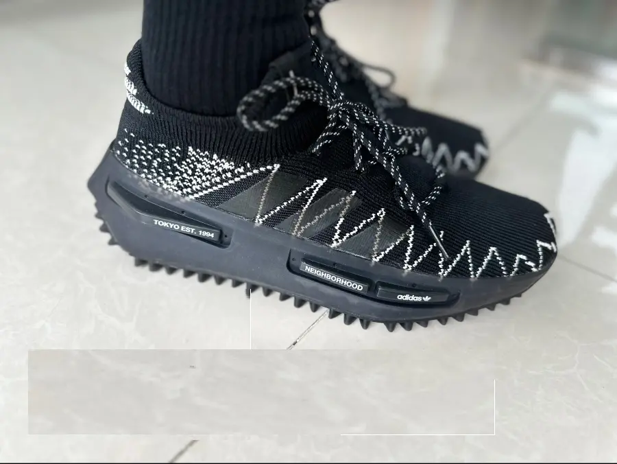 Alternative view of Giày Adidas NMD S1 x Neighborhood ‘Black’ ID4854