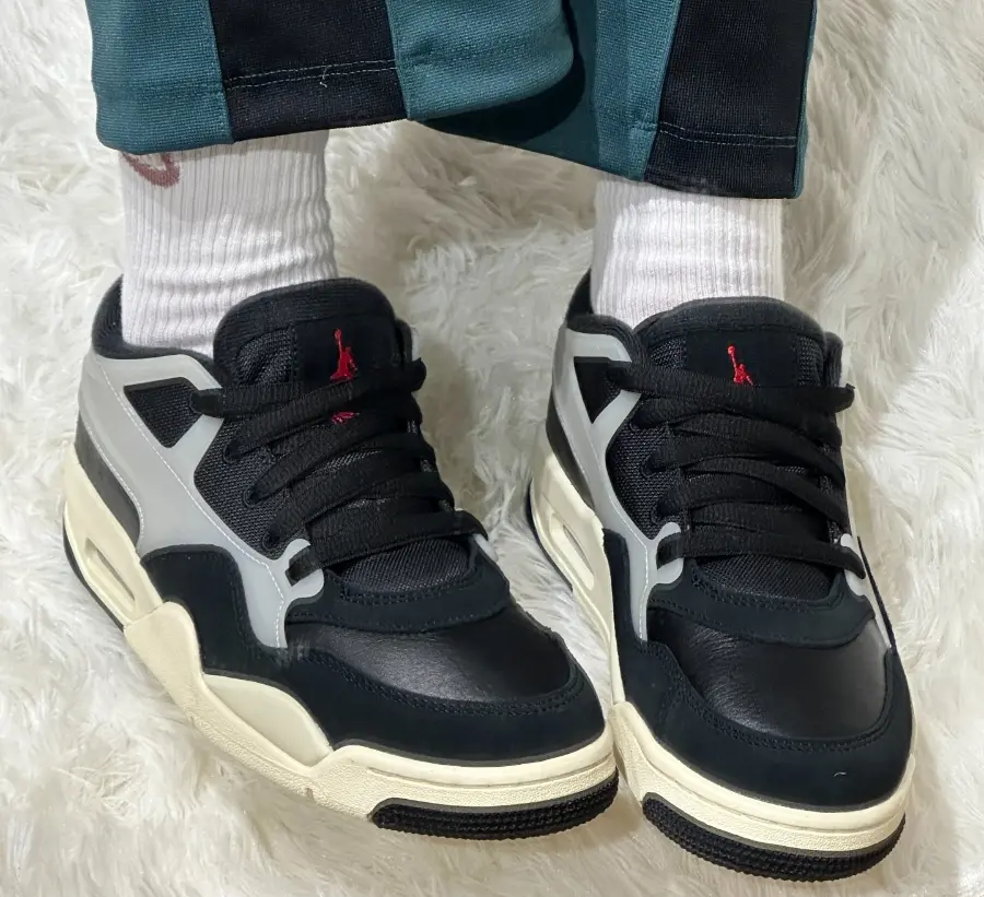 Giày Nike Air Jordan 4 RM ‘Black Sail’ FQ7939-006 - Ảnh 5