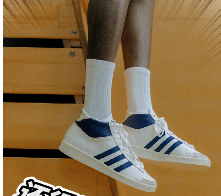 Giày Adidas Jabbar Low ‘Off White Collegiate Royal’ JI0150 - Ảnh 4