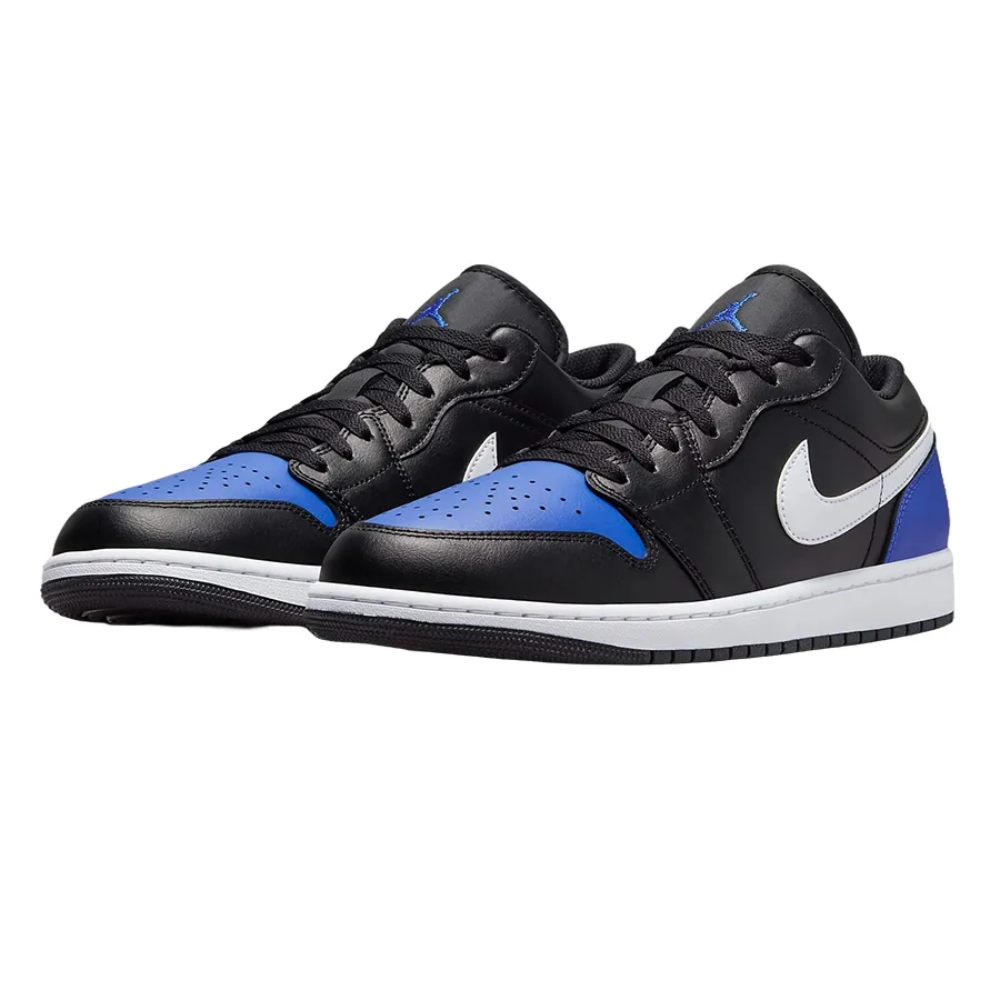 Giày Nike Air Jordan 1 Low ‘Black Royal Toe’ 553558-042 - Ảnh 4