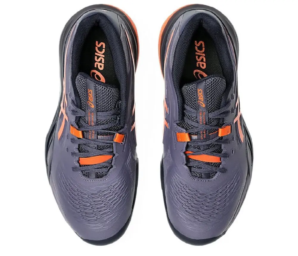 Giày Asics Gel Resolution X Greyish 'Purple Nova Orange' 1041A481-500 - Ảnh 5