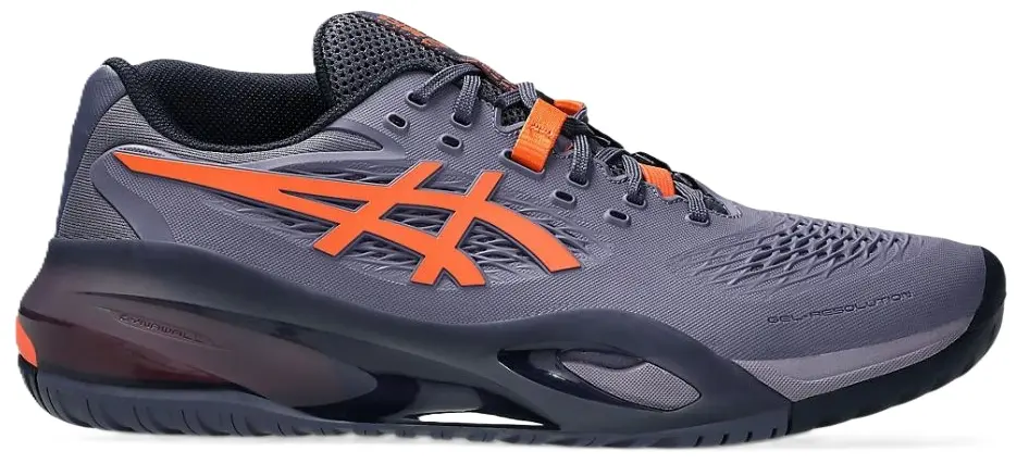 Giày Asics Gel Resolution X Greyish 'Purple Nova Orange' 1041A481-500
