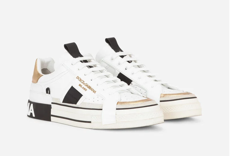 Giày Dolce & Gabbana Calfskin 2.0 Custom 'White' CS1863-AO222-8B996 - Ảnh 3