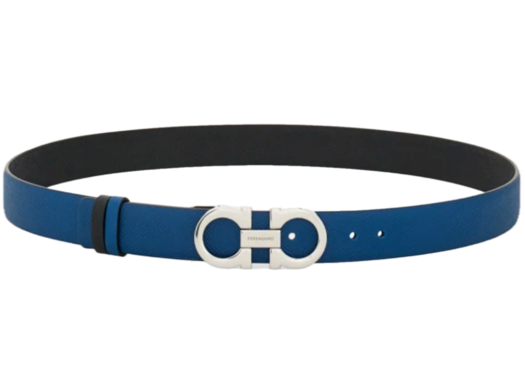 Thắt Lưng Salvatore Ferragamo Adjustable Reversible ‘Blue’ 23A565-780394