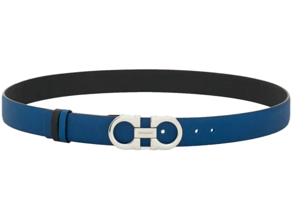 Thắt Lưng Salvatore Ferragamo Adjustable Reversible ‘Blue’ 23A565-780394