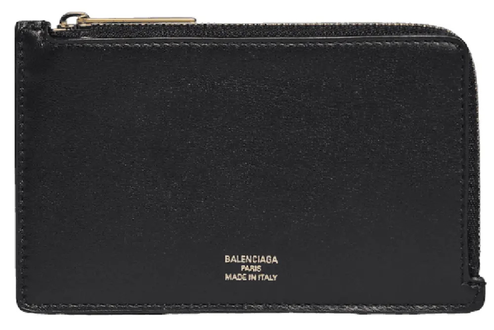 Ví Balenciaga Envelope Long Coin Card Holder 'Black' 7367342AABY1061
