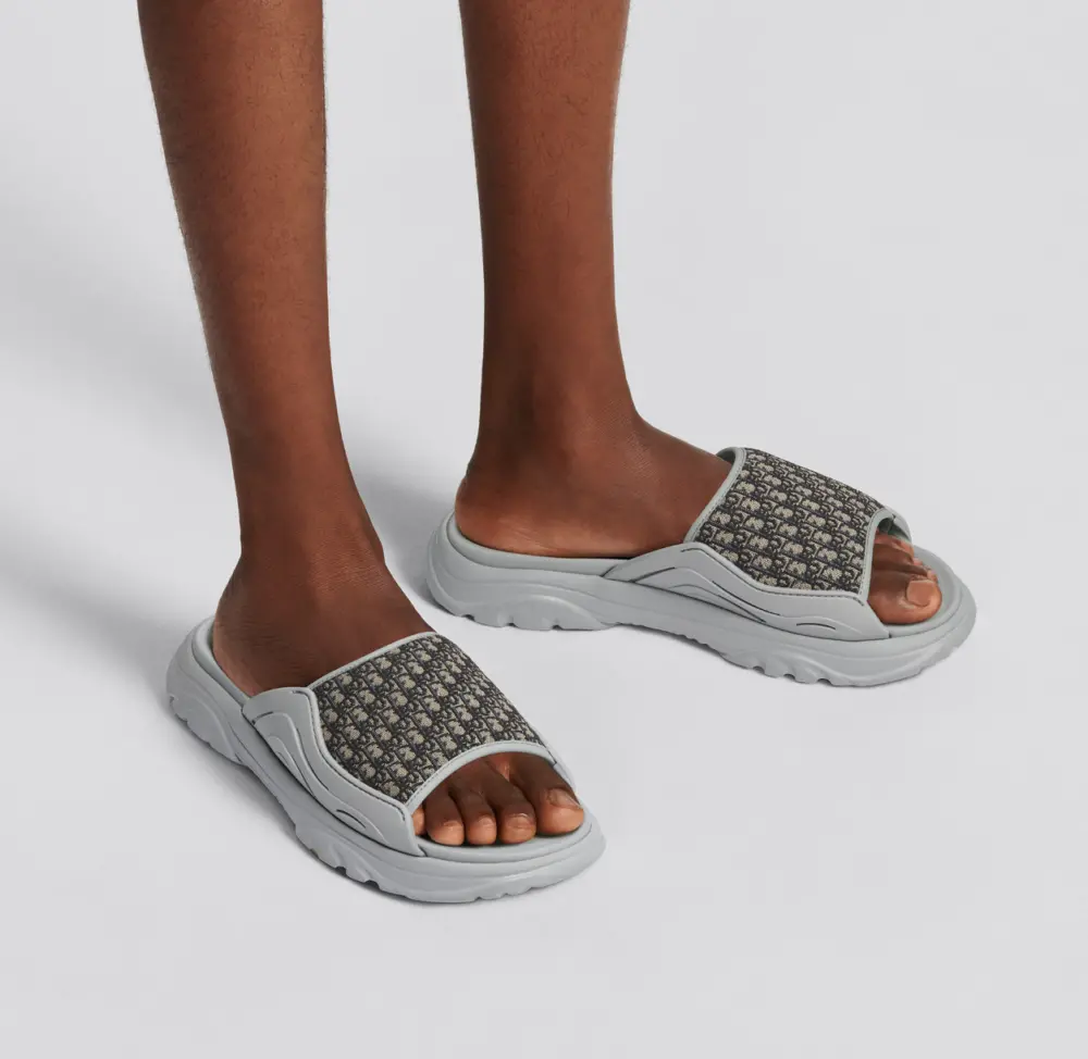Alternative view of Dép Dior H-Town Sandal ‘Gray’ 3SA132ZYF-H800