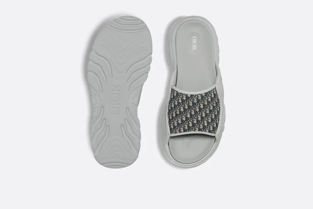 Dép Dior H-Town Sandal ‘Gray’ 3SA132ZYF-H800 - Ảnh 4