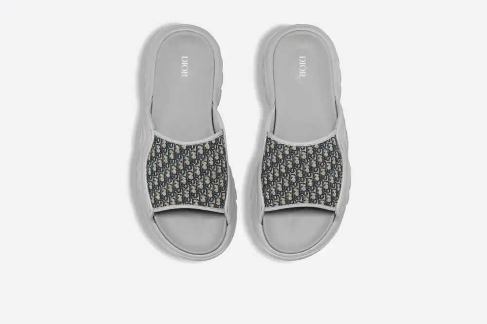 Dép Dior H-Town Sandal ‘Gray’ 3SA132ZYF-H800 - Ảnh 3