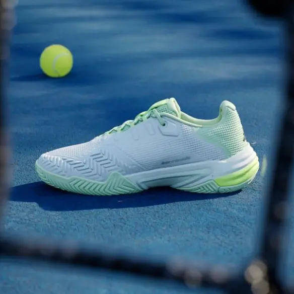 Alternative view of Giày Adidas Barricade 13 Tennis ‘Semi Green Spark’ IG3114