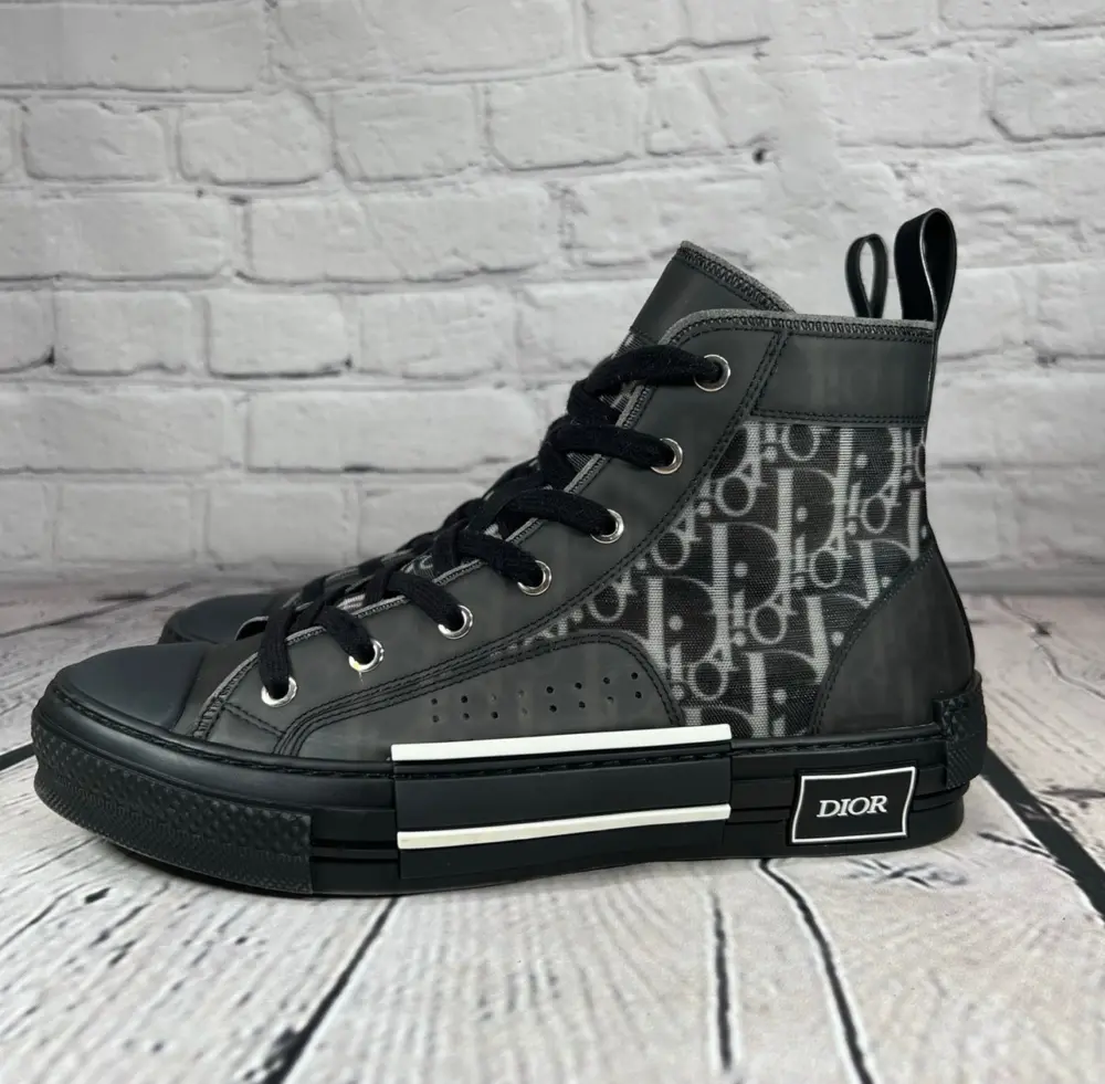 Alternative view of Giày Dior B23 High-top Sneaker ‘Black’ 3SH126ZXX-H969