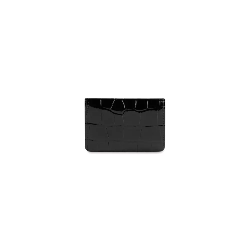 Ví Balenciaga Cash Mini Wallet 'Black' 5938131LRR31090 - Ảnh 3