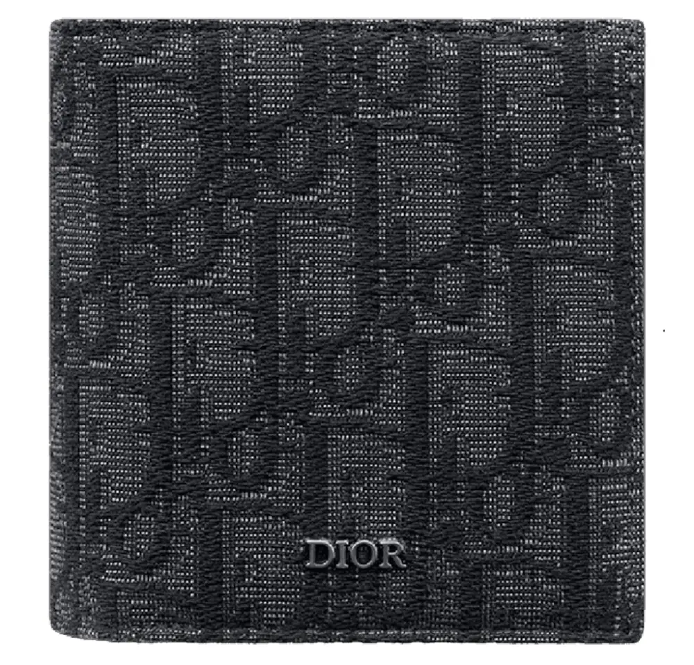 Ví Dior Compact Vertical Wallet ‘Black’ 2ESBC072YSE-H03E