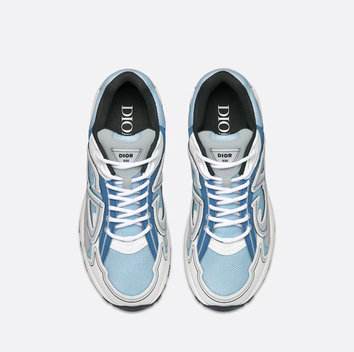 Giày Dior B30 Sneaker ‘Light Blue’ 3SN279ZRB-H560 - Ảnh 3