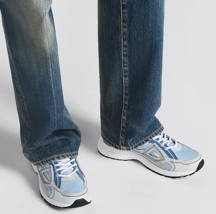 Giày Dior B30 Sneaker ‘Light Blue’ 3SN279ZRB-H560 - Ảnh 2