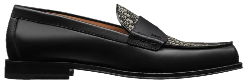 Giày Dior Granville Loafer ‘Black’ 3LO146ZAQ-H961
