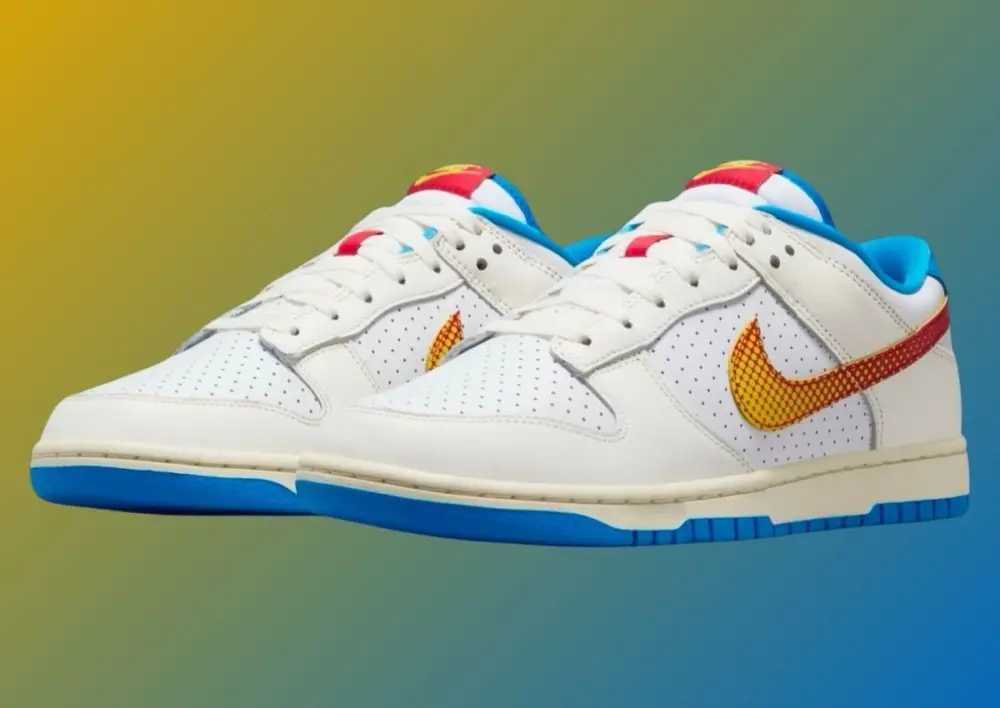 Giày Nike Dunk Low Retro SE ‘Pop Art Photo Blue’ HQ3613-133 - Ảnh 6