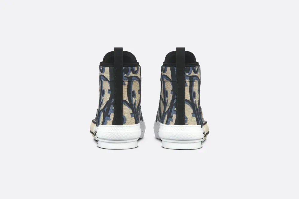 Alternative view of Giày Dior B23 High-top Sneaker ‘Beige Black’ 3SH126ZXX-H961