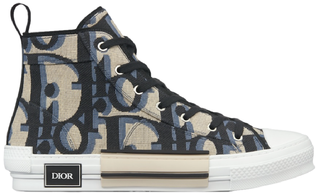 Giày Dior B23 High-top Sneaker ‘Beige Black’ 3SH126ZXX-H961