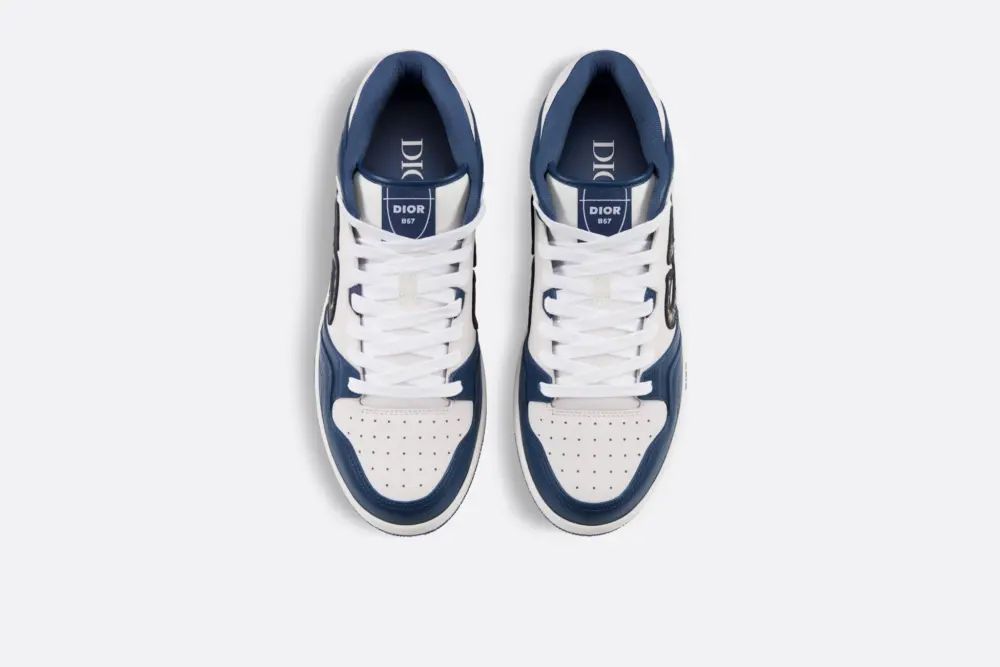 Giày Dior B57 Mid-top Sneaker ‘Navy Blue’ 3SH141ZXU-H553 - Ảnh 4