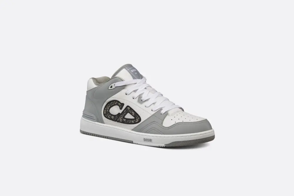 Giày Dior B57 Mid-top Sneaker ‘Gray White’ 3SH141ZXU-H860 - Ảnh 4