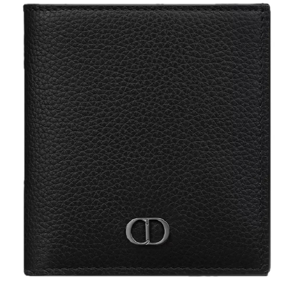 Ví Dior CD Icon Vertical Bifold Wallet ‘Black’ 2ESBH072CDI-H00N