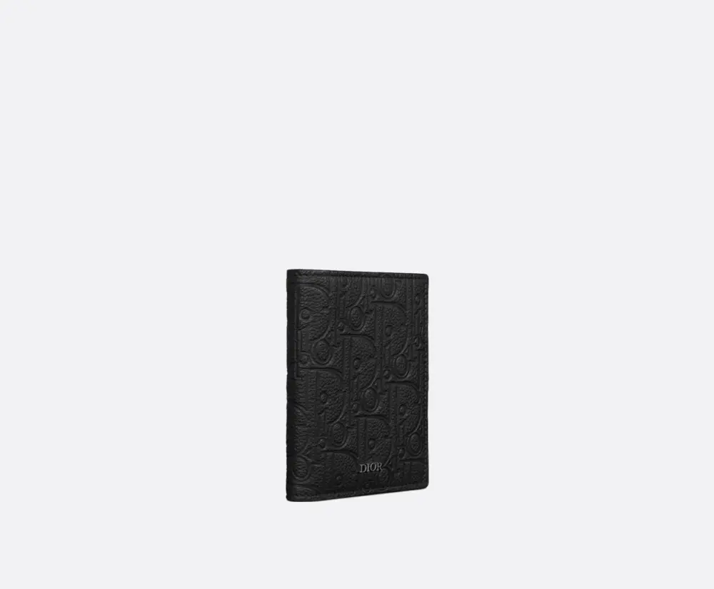 Alternative view of Ví Dior Vertical Compact Card Holder ‘Black’ 2ESBC319FLG-H00N