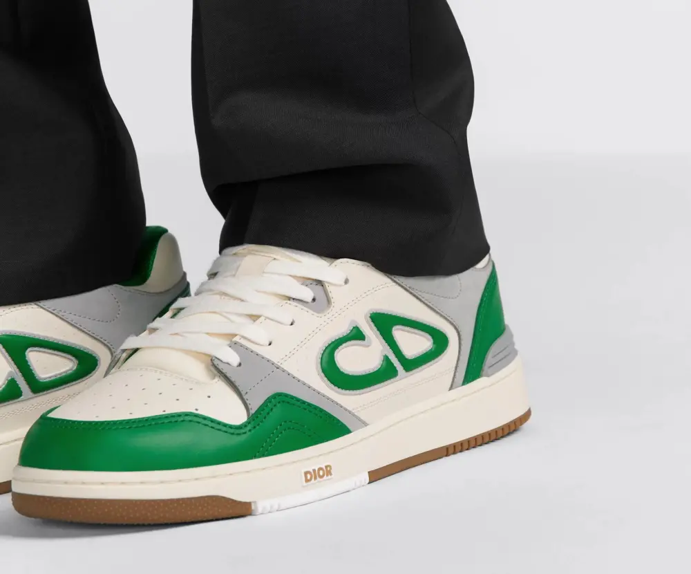 Alternative view of Giày Dior B57 Low-Top Sneaker ‘Green Cream’ 3SN318ZXT-H866
