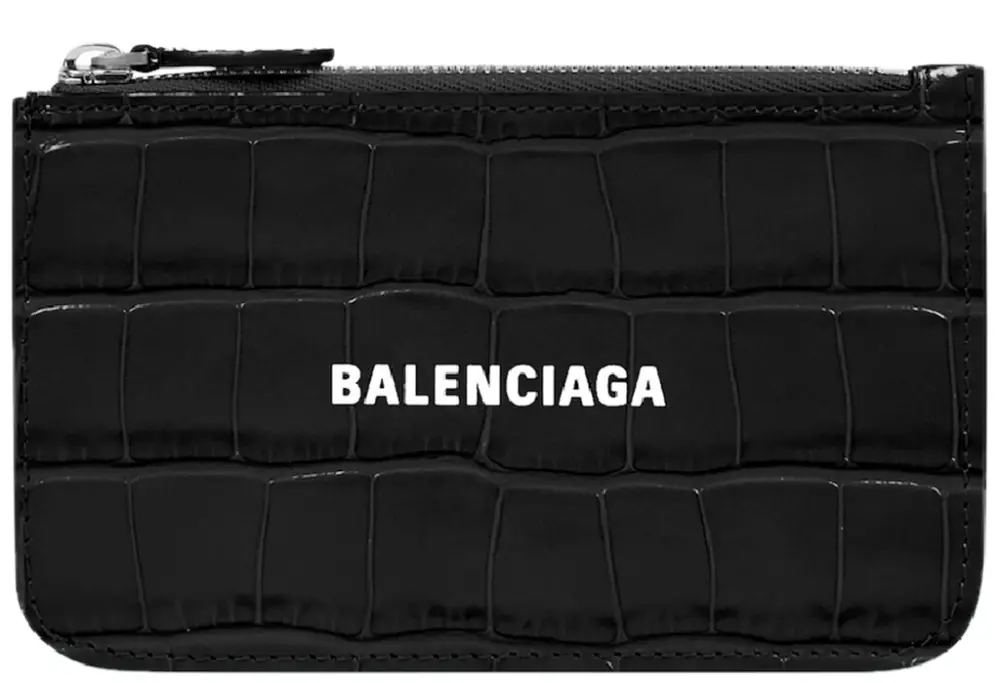 Ví Balenciaga Cash Large Long Coin Card Holder 'Black' 6371301LRR31090