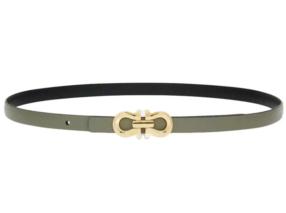 Thắt Lưng Salvatore Ferragamo Reversible Gancini Belt ‘Ash Gray’ 230330-775603