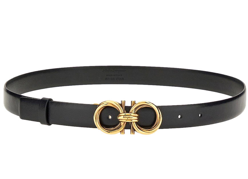 Thắt Lưng Salvatore Ferragamo Adjustable Gancini Belt ‘Black’ 230118-751187