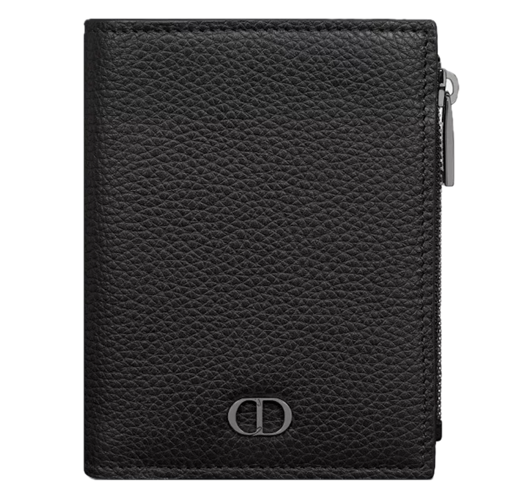 Ví Dior CD Icon Vertical Compact Card Holder ‘Black’ 2ESBC319CDI-H00N