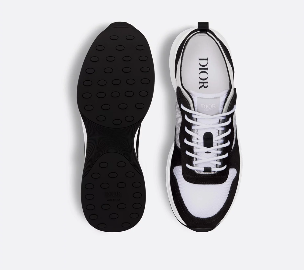 Giày Dior B25 Runner ‘Black Suede’ 3SN259YUH-H960 - Ảnh 3