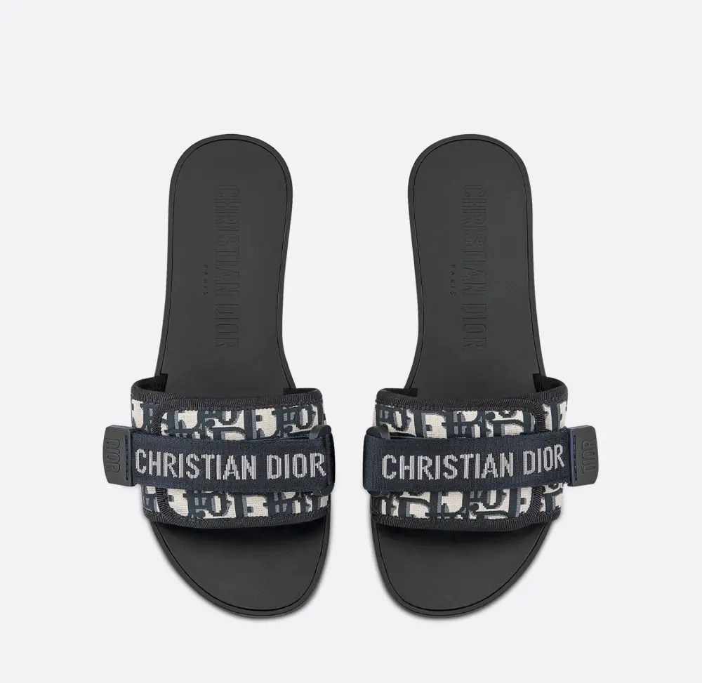Dép Dior Revolution Slide ‘Deep Blue’ KCQ431OBY-S56B - Ảnh 3