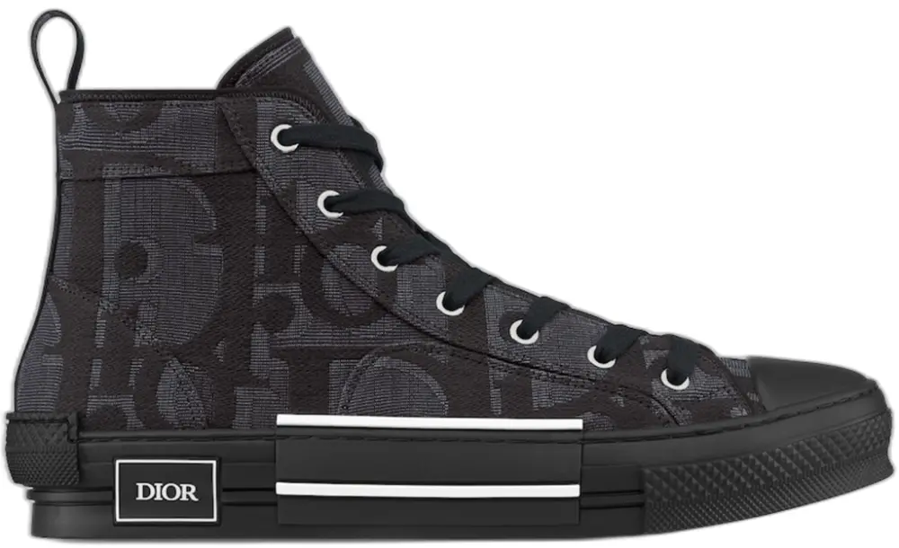 Giày Dior B23 High-top Sneaker ‘Black’ 3SH126ZXX-H969