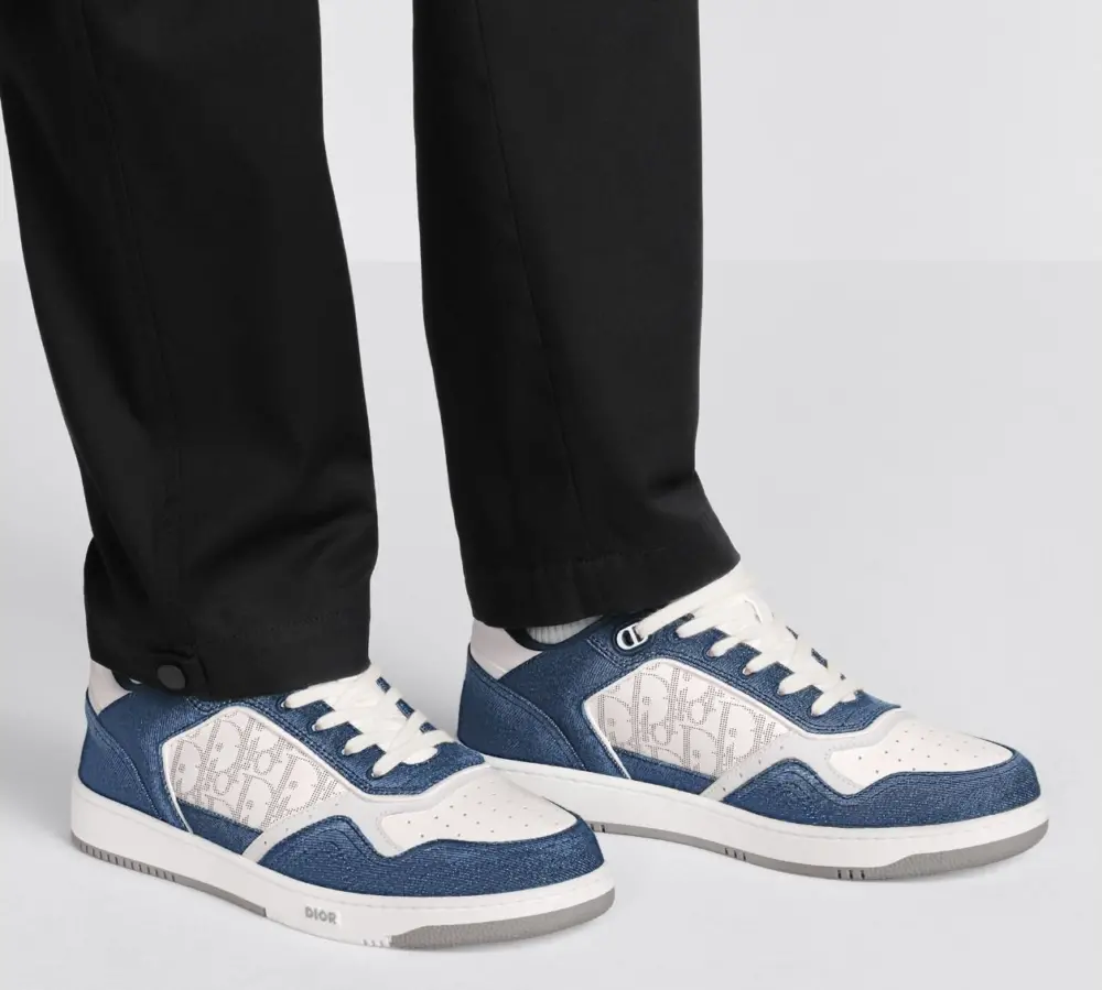 Giày Dior B27 Low-top Sneaker ‘Blue’ 3SN272ZAC-H580 - Ảnh 3