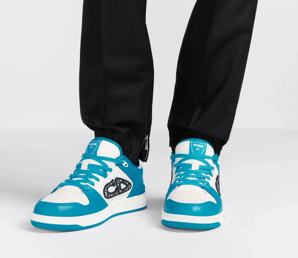 Giày Dior B57 Low-Top Sneaker ‘Blue’ 3SN318ZXU-H524 - Ảnh 4