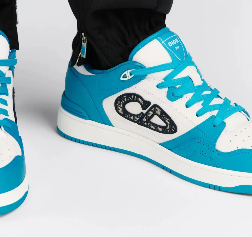 Giày Dior B57 Low-Top Sneaker ‘Blue’ 3SN318ZXU-H524 - Ảnh 3