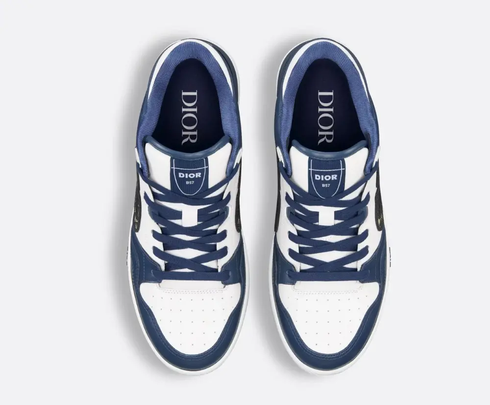 Giày Dior B57 Low-Top Sneaker ‘Navy’ 3SN318ZXU-H553 - Ảnh 3