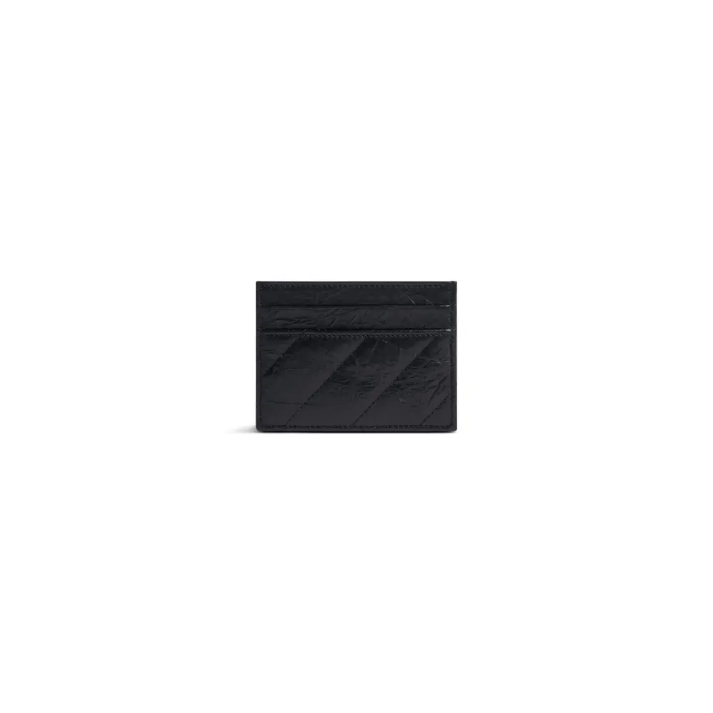 Alternative view of Ví Balenciaga Crush Card Holder 'Black' 766467210J11000