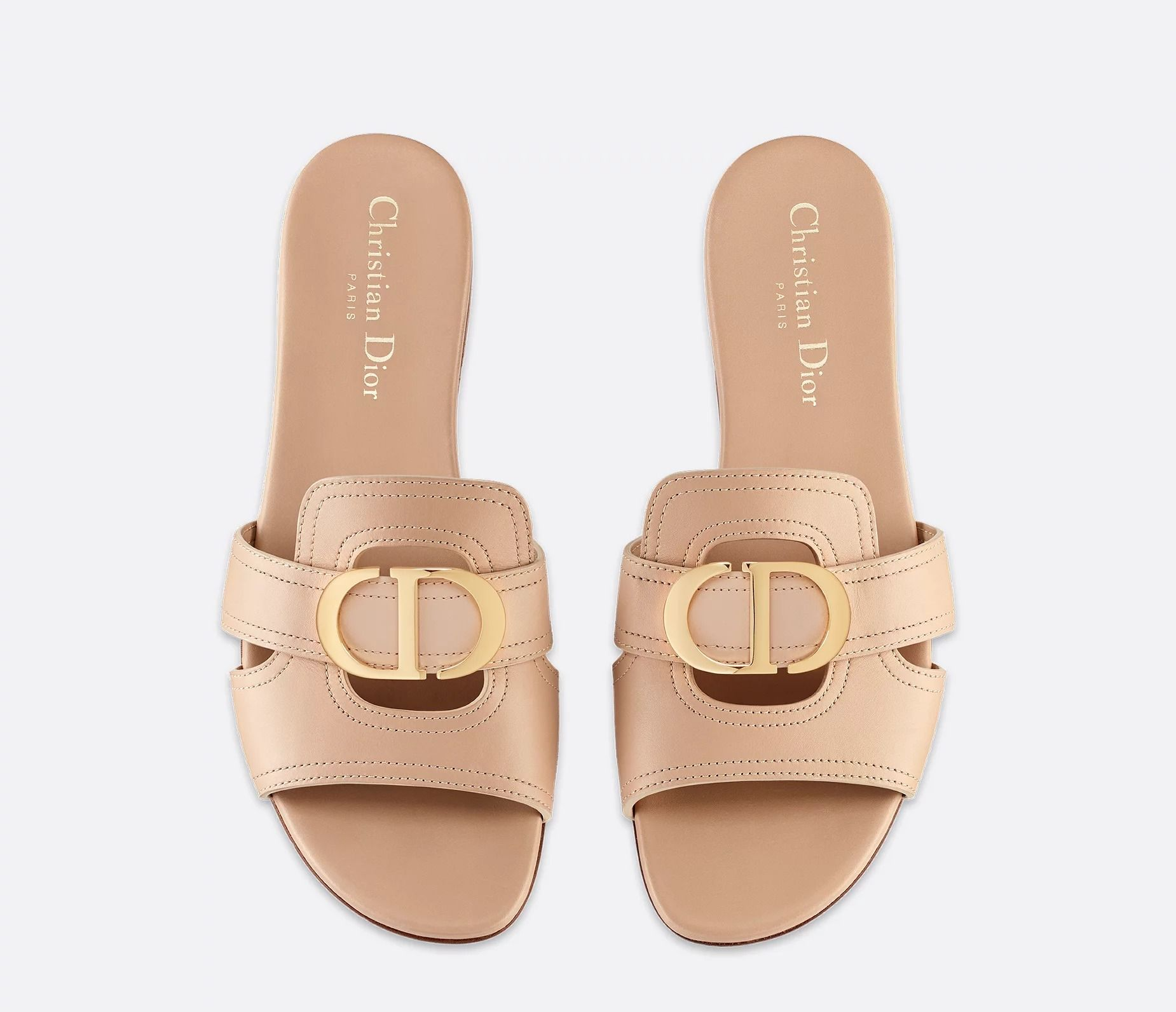 Dép Dior 30 Montaigne Slide ‘Nude’ KCQ266VEA-S11U - Ảnh 3