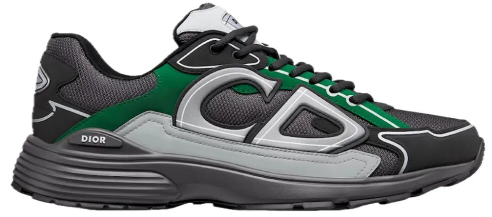 Giày Dior B30 Sneaker ‘Black Green’ 3SN279ZRB-H695