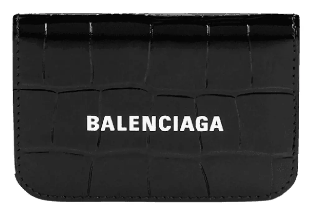 Ví Balenciaga Cash Mini Wallet 'Black' 5938131LRR31090